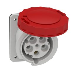 PratiKa industrial socket - 63 A - 3P + N + E - 380...415 V AC - IP67